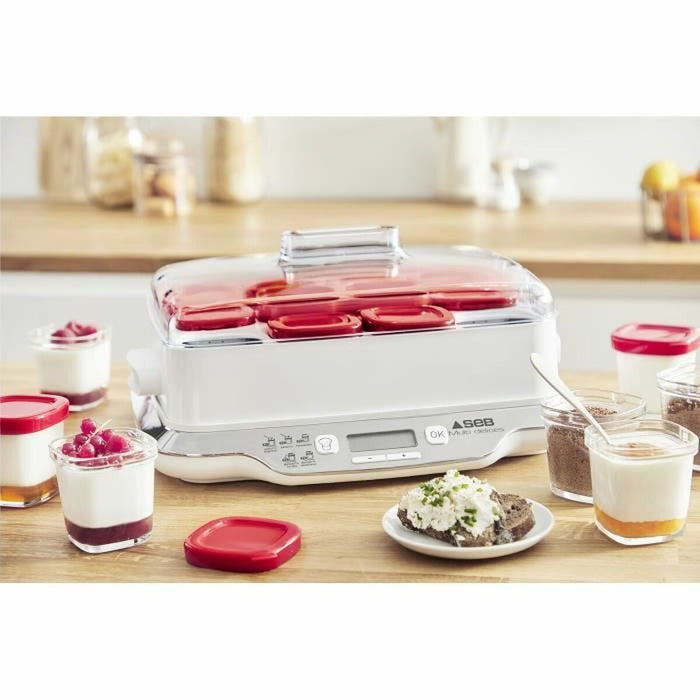 Aparat pentru Pregătirea Iaurtului SEB YY5114FB 140 ml x 12