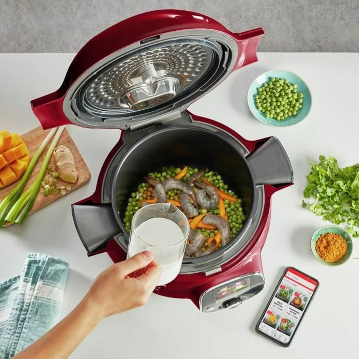 Robot de Bucătărie Moulinex COOKEO+ CONNECT YY5153FC	 1600 W 6 L