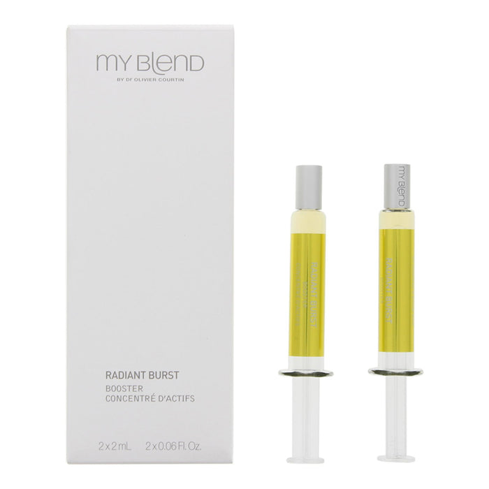 Set booster facial Clarins My Blend Radiant Burst, 2 x 2 ml