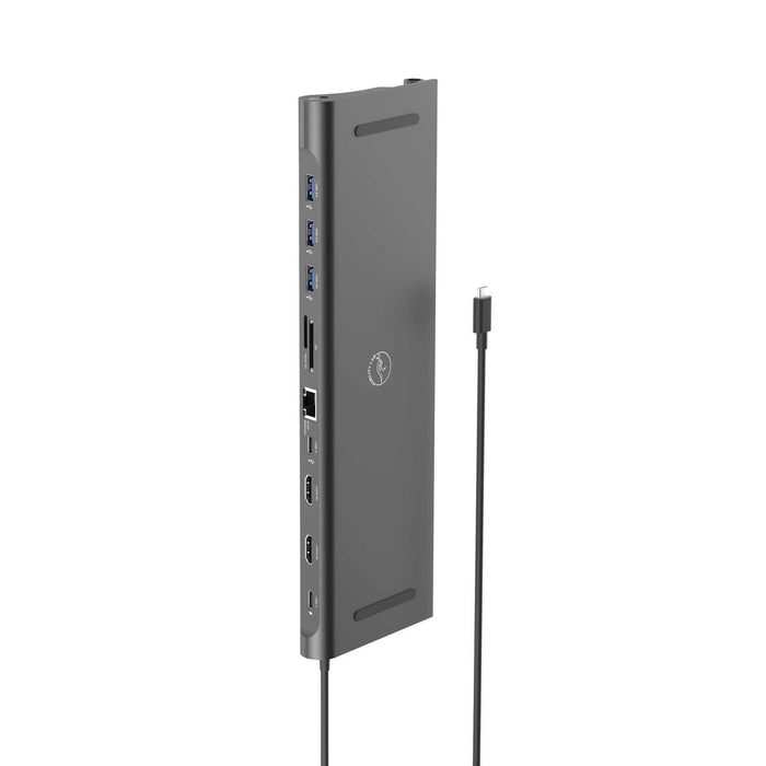 Hub USB Mobility Lab Dock Adapter 11 in 1 Negru Gri 100 W