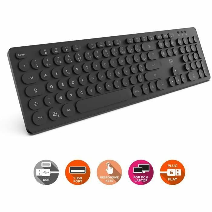 Tastatură Mobility Lab AZERTY Negru