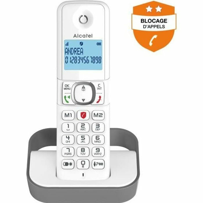 Telefon Fix Alcatel F860 solo Gri