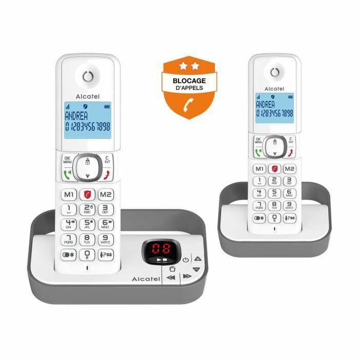 Telefon Fix Alcatel F860 Gri