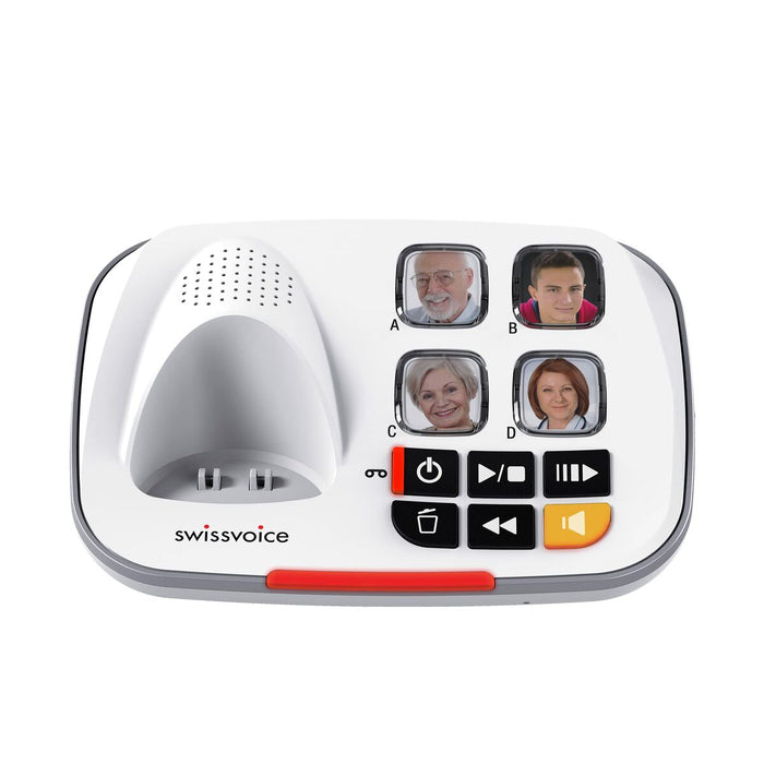 Telefon fără Fir Swiss Voice XTRA 2355 DUO Alb