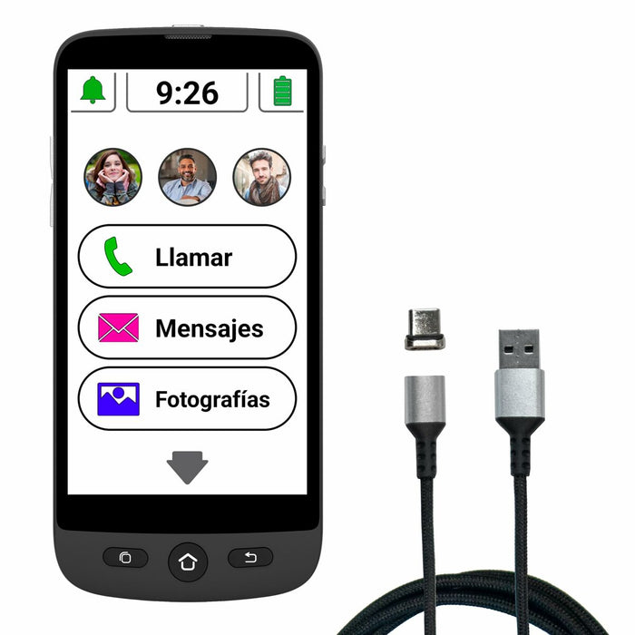 Smartphone Swiss Voice S510-M 5" 2 GB RAM 16 GB Negru