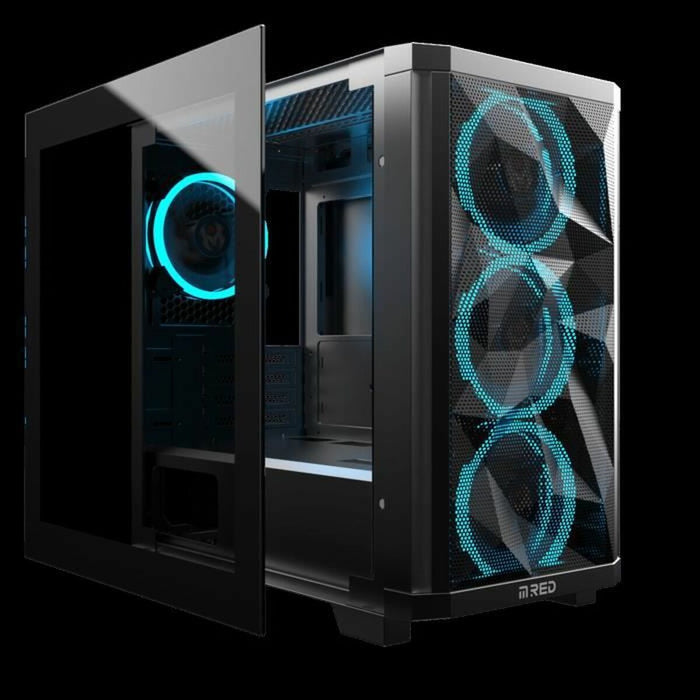 Unitate Semi-tower ATX MRED Negru