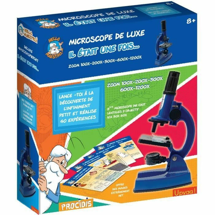 Joc de știință Hello Maestro! Microscope  de luxe