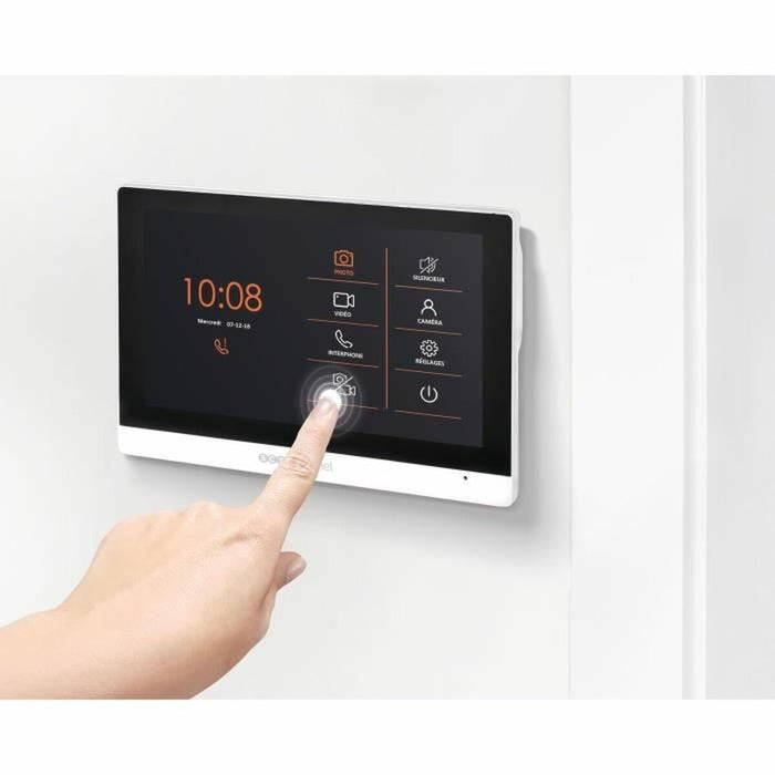 Interfon Video Inteligent SCS SENTINEL VisioDoor 7+ 7" Alb