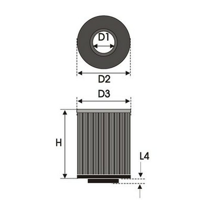 Filtru de aer Green Filters B11.70 Universal