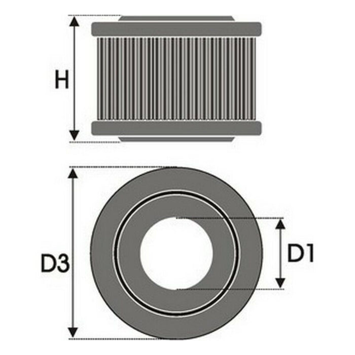 Filtru de aer Green Filters R434000