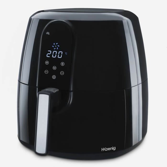 Friteuză cu Aer Hkoenig Negru 1800 W 5,5 L