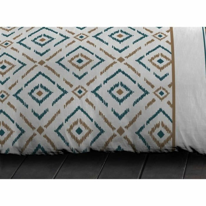 Husă de pilotă HOME LINGE PASSION Ethno Albastru 140 x 200 cm
