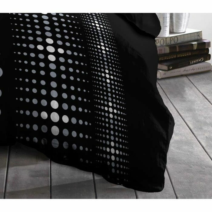 Husă de pilotă HOME LINGE PASSION Steevy  Negru 140 x 200 cm