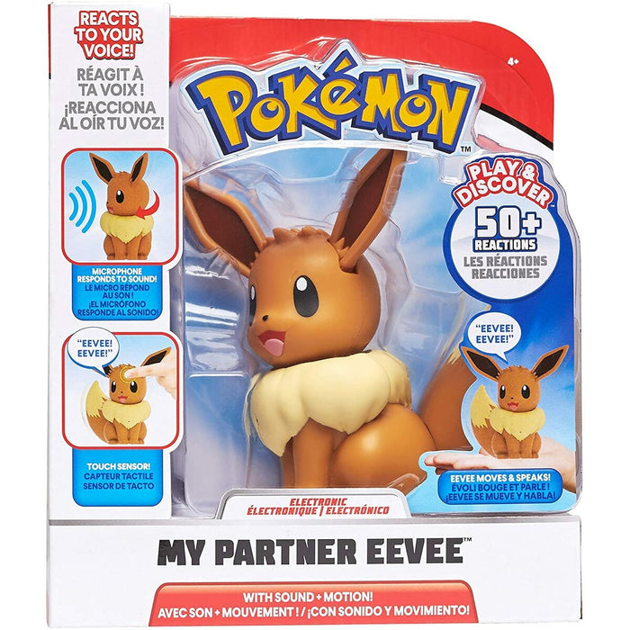 Jucărie interactivă Pokémon My Partner Eevee