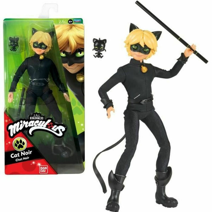 Păpușă Bandai Miraculous Ladybug  Cat Noir 26 cm