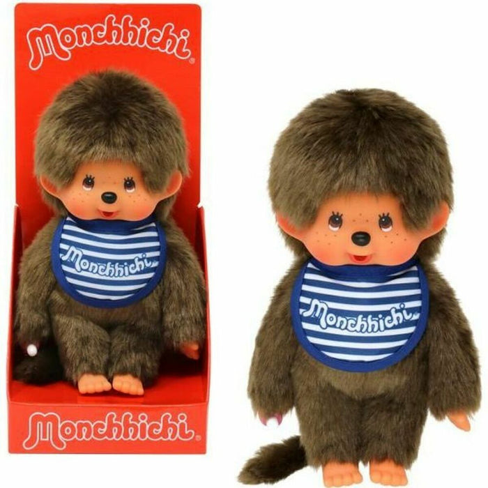 Jucărie de Pluș Bandai Monchhichi Boy Mariniere Bib