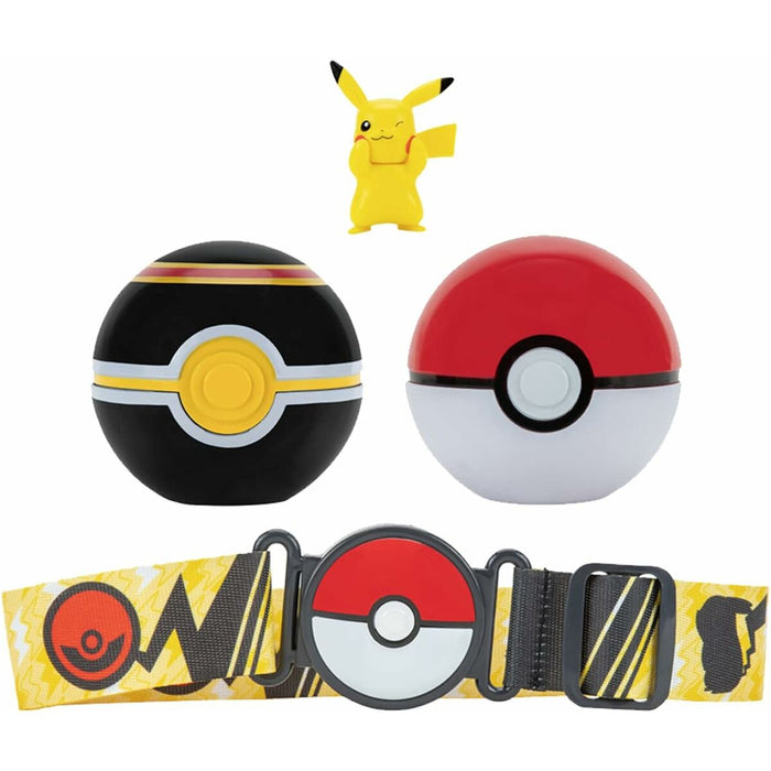 Figurine de Acțiune Bandai Pokémon Clip belt 'N' Go Pikachu