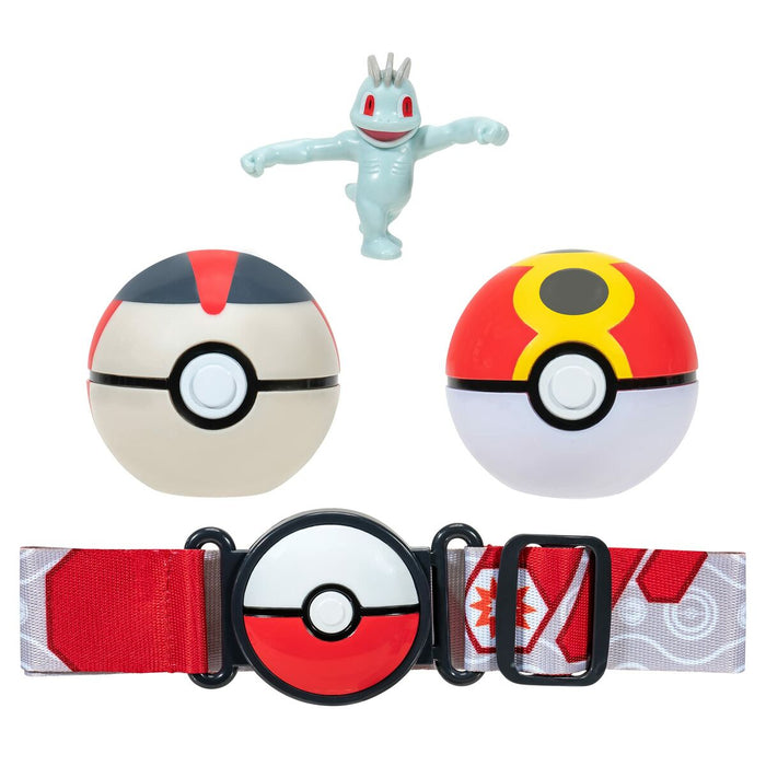 Figurine de Acțiune Pokémon Clip belt 'N' Go - Machop 5 cm