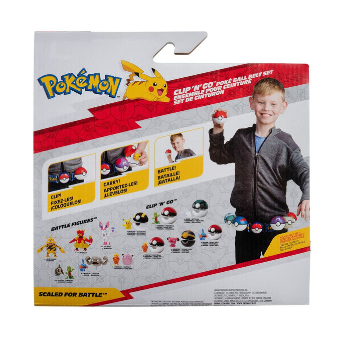 Figurine de Acțiune Pokémon Clip belt 'N' Go - Machop 5 cm