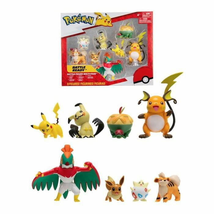 Figurine de Acțiune Bandai Pokémon Set 8 Piese
