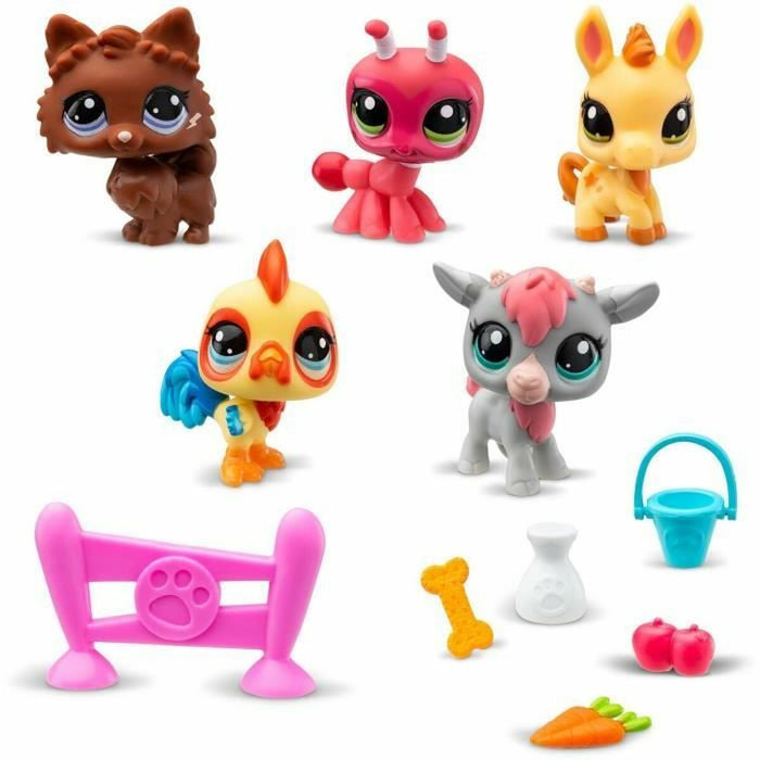 Figurine Articulate Bandai Littlest Pet Shop Plastic