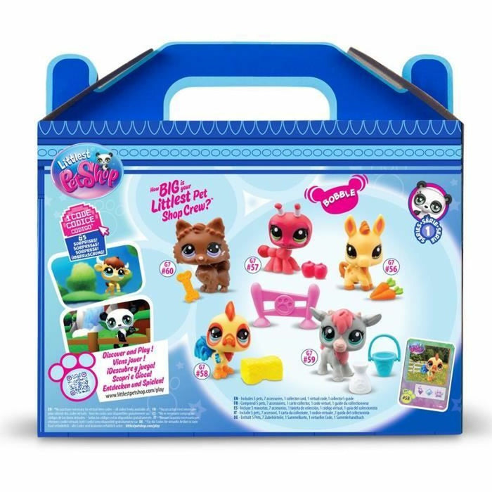 Figurine Articulate Bandai Littlest Pet Shop Plastic