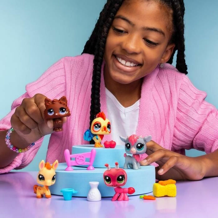 Figurine Articulate Bandai Littlest Pet Shop Plastic