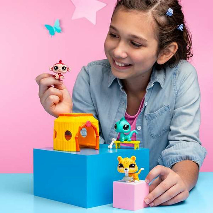 Playset Bandai Littlest Pet Shop 8 Piese
