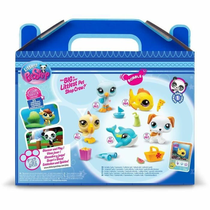 Set de figurine Bandai Littlest Pet Shop Plastic
