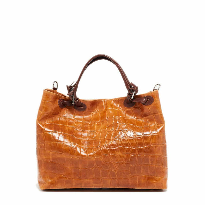 Geantă Damă Ábaco AS221LIVIAU006 Maro 39 x 32 x 14 cm