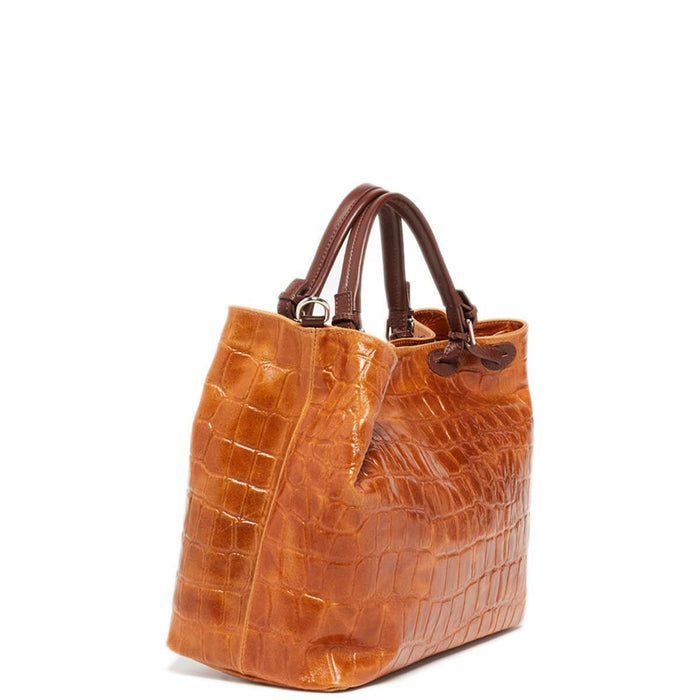 Geantă Damă Ábaco AS221LIVIAU006 Maro 39 x 32 x 14 cm