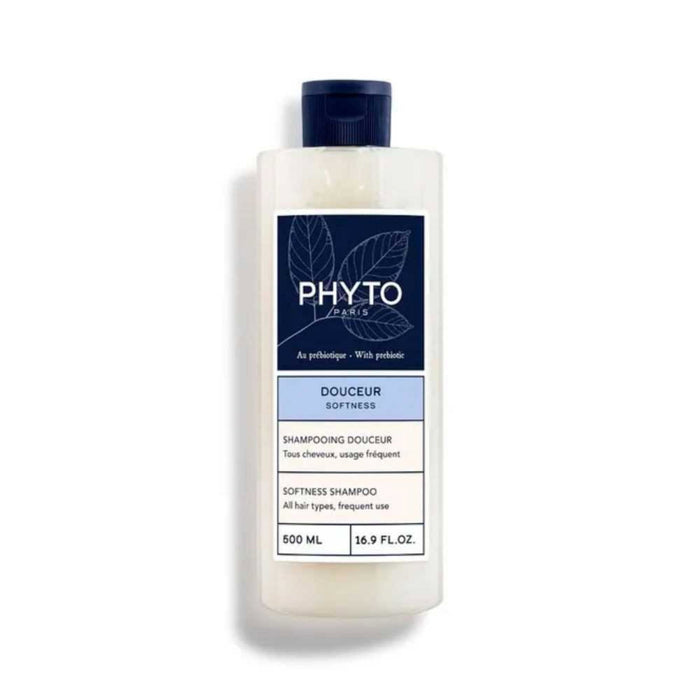Șampon Phyto Softness, pentru toate tipurile de păr, pentru utilizare frecventă, 500 ml
