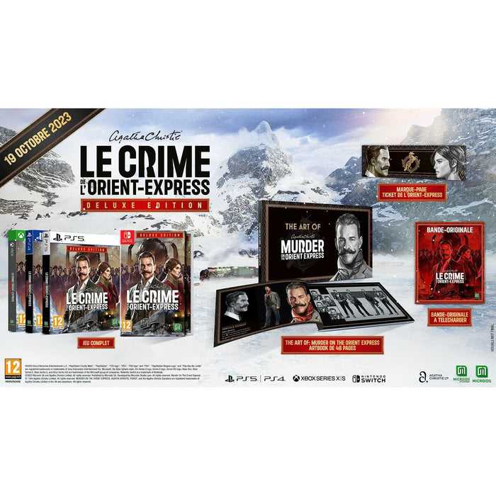 Joc video Xbox One / Series X Microids Agatha Cristie: Le Crime de l'Orient Express - Deluxe Edition (FR)