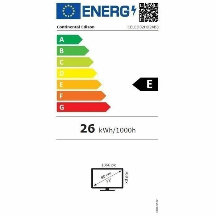 Televiziune Continental Edison 32" LED
