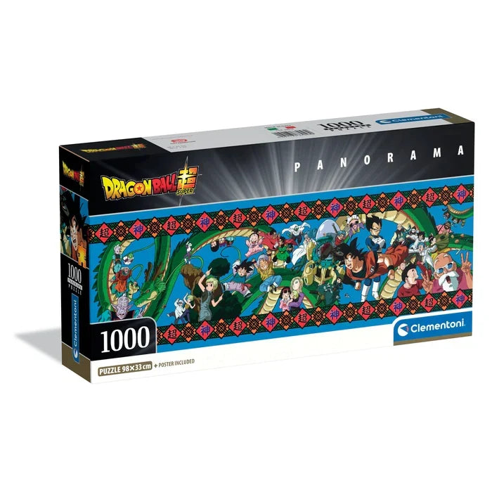 Puzzle Clementoni, Dragon Ball Super Panorama, 1000 piese, 98 x 33 cm
