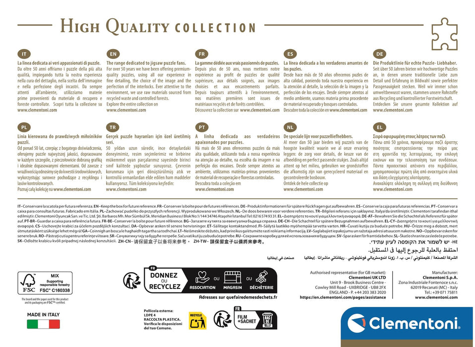Puzzle Clementoni Museum Collection, Renoir – Luncheon of the Boating Party, 1000 piese, 70 × 50 cm