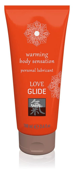 Lubrifiant pe bază de apă cu efect de încălzire, Shiatsu Love Glide, 100 ml