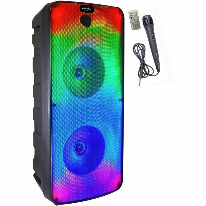 Difuzor Bluetooth cu Microfon Karaoke Inovalley Fire XXL