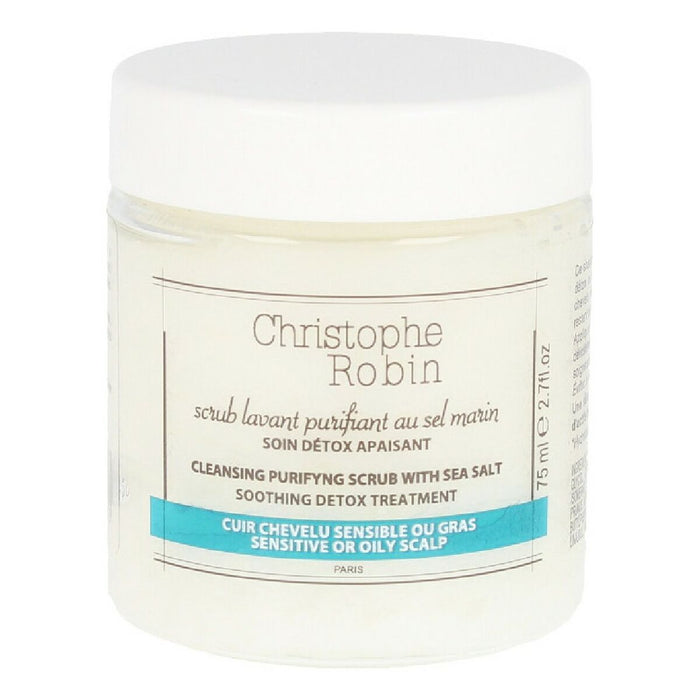 Exfoliant Capilar Christophe Robin Purifiying Sea Marine 75 ml