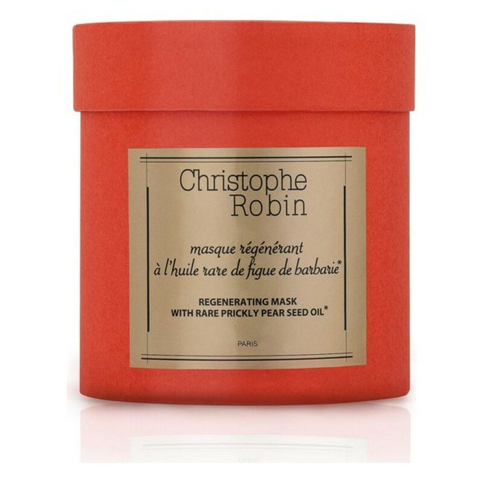 Mască de Curățare și Regeneratoare Christophe Robin À L'Huile Rare De Figue De Barbarie (250 ml)