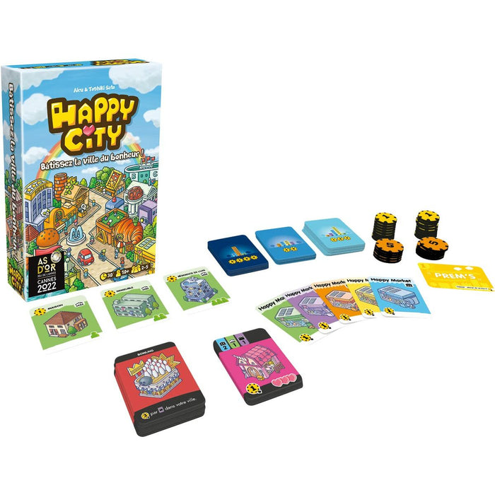 Joc de Masă Asmodee Happy City (FR)