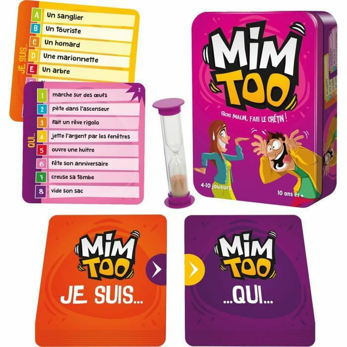 Joc deîntrebări și răspunsuri Asmodee MimToo (FR) (Franceză)