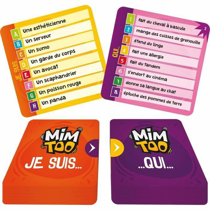 Joc deîntrebări și răspunsuri Asmodee MimToo (FR) (Franceză)