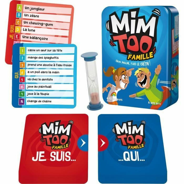 Joc deîntrebări și răspunsuri Asmodee MimToo Famille (FR) (Franceză)