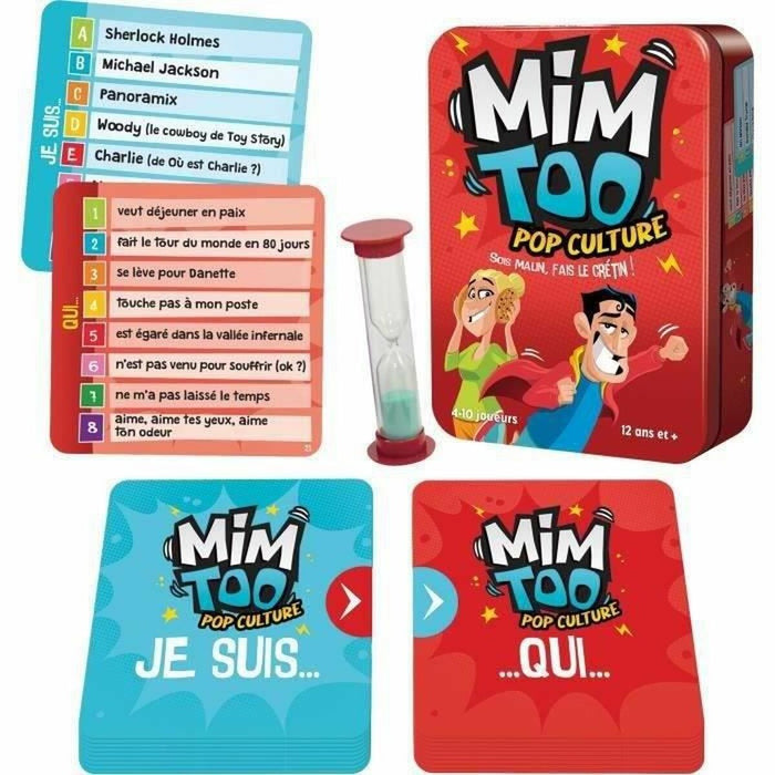 Joc de Îndemânare Asmodee Mimtoo: Pop Culture