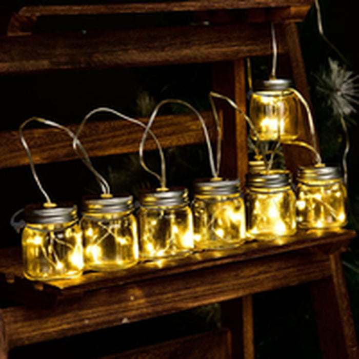 Ghirlandă de lumini LED Lumi Garden Boky Solar Transparent