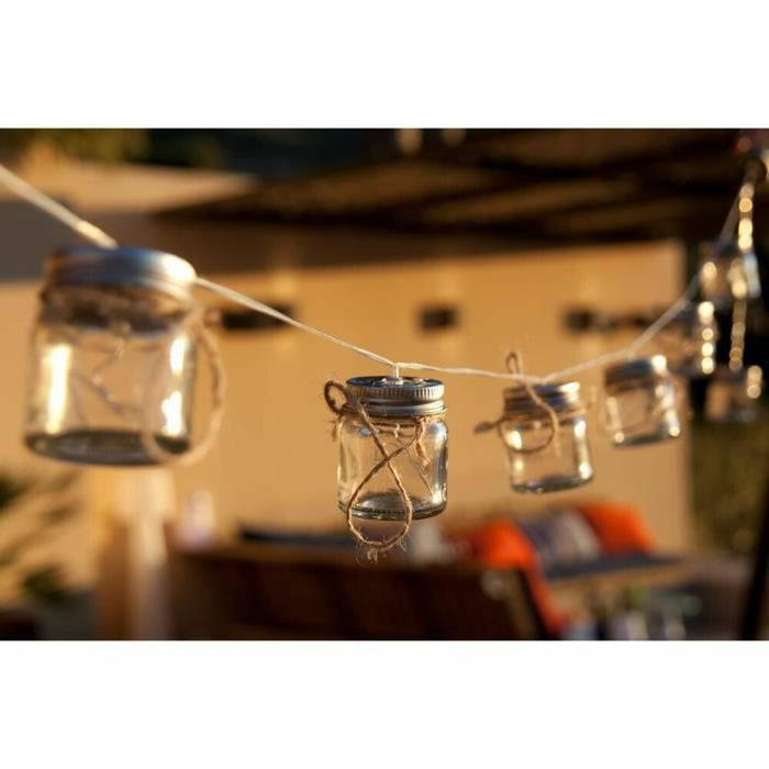 Ghirlandă de lumini LED Lumi Garden Boky Solar Transparent