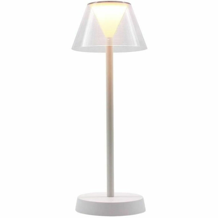 Lampă cu Picior Lumisky Beverly Alb Gri (1 Unități)