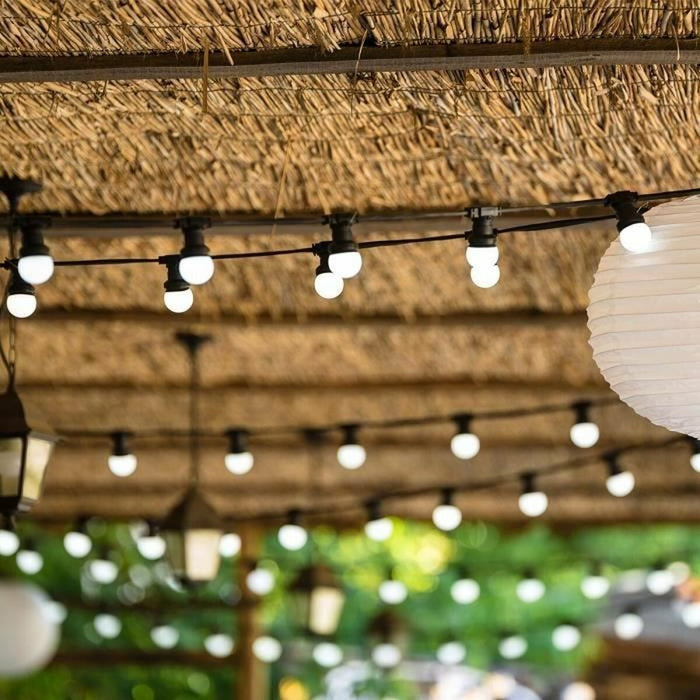 Ghirlandă de lumini LED Lumisky Party Milky 5,7 m 10