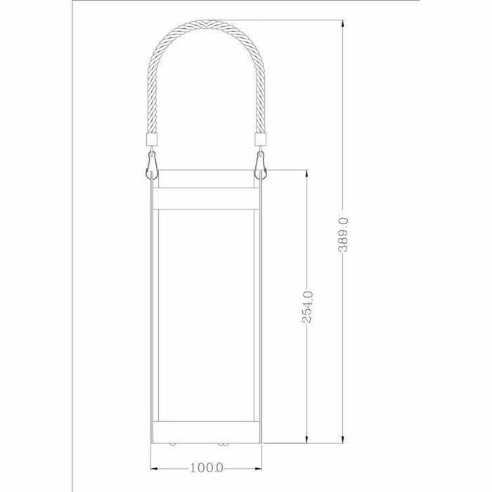 Lanternă Galix Metal